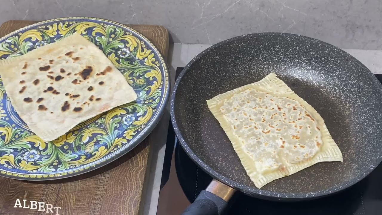 азербайджанские кутабы (чуду)с мясом специально для конкурса зербайджанской кухни сталика ханкишиева