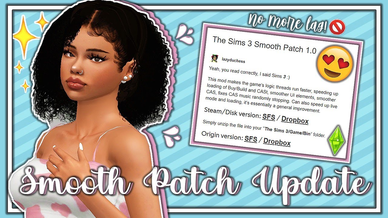Let's Talk About This POPPIN' Smooth Patch Update! 🤩💅🏽 {NO MORE LAG} || The Sims 3 || 2021