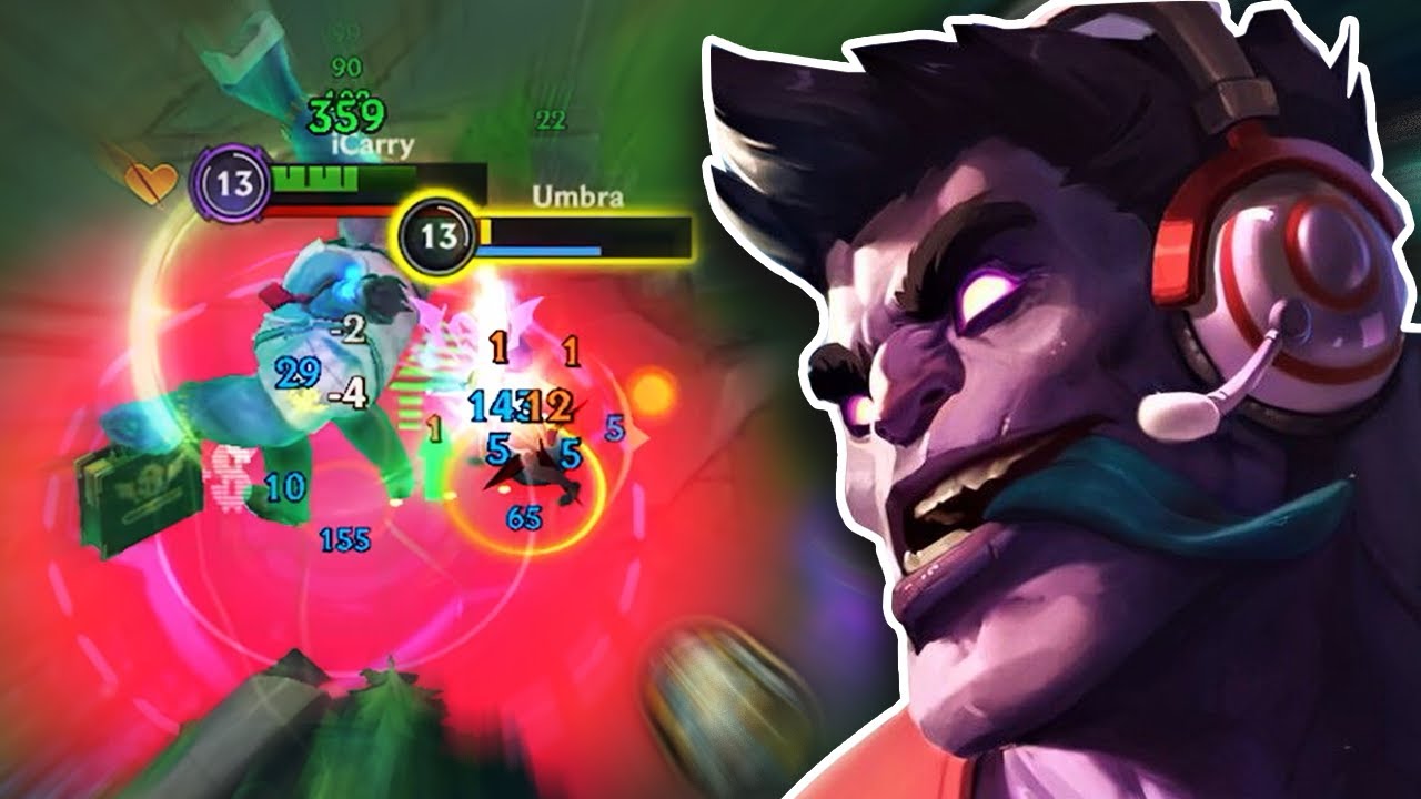 Wild Rift Mundo Baron Lane Gameplay in Season 17 (Build & Runes)
