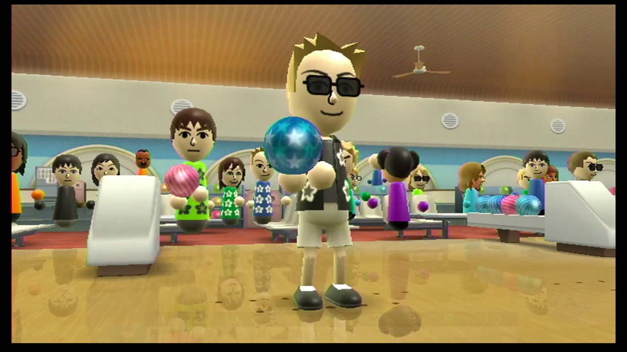 Wii Sports Resort Bowling Standard 4 Players