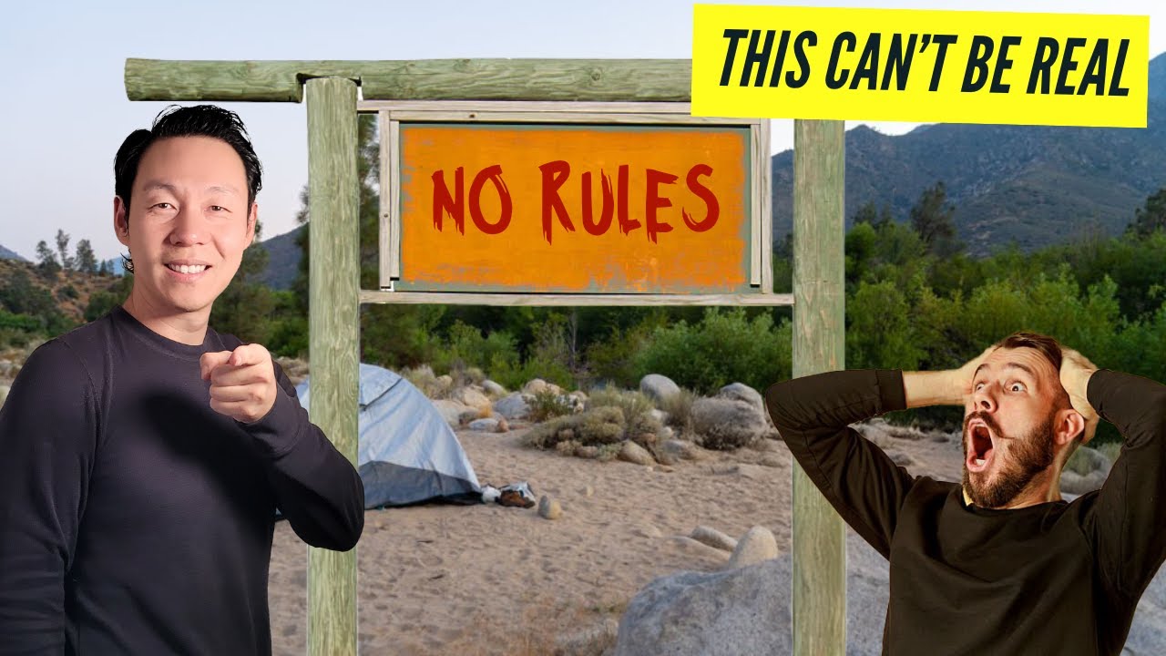 A Campground with NO RULES (Oak Grove Campground Cleveland National Forest)