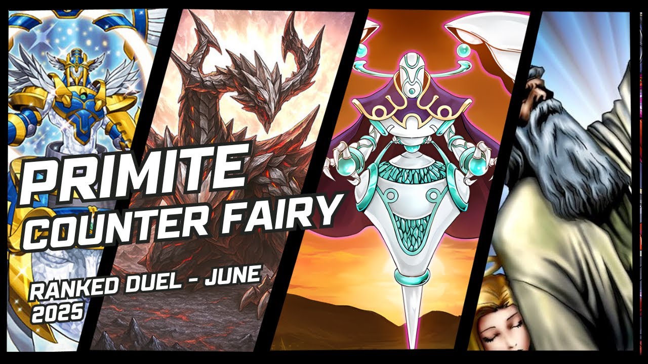 COUNTER FAIRY Deck with PRIMITE Engine‼️ Best Anti-Meta Control | Yu-Gi-Oh! Master Duel Ranked 2025