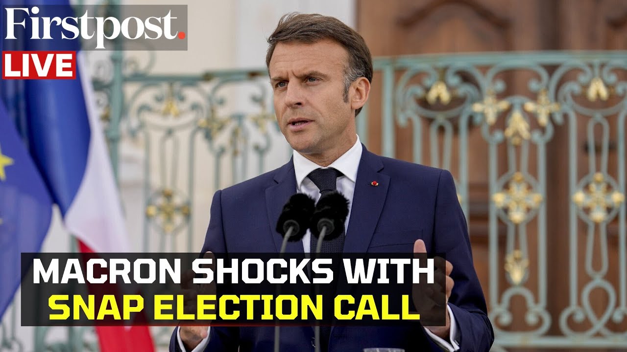 LIVE: French President Emmanuel Macron Dissolves National Assembly Amid Fears of Losing to Far-Right