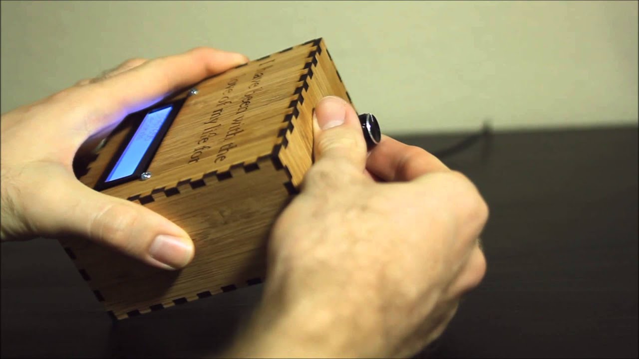 Count Up Box - Arduino-based Valentines Day Gift