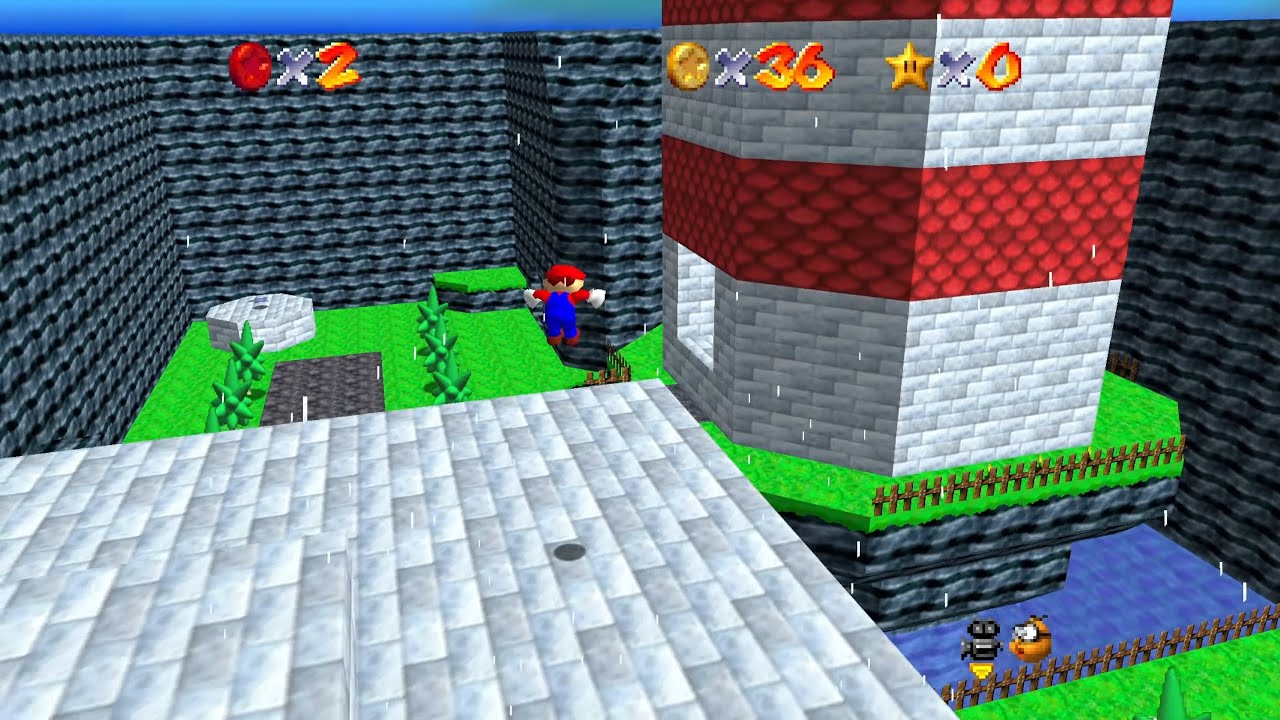 Rainy Lake Bay by TONO - Mario Builder 64