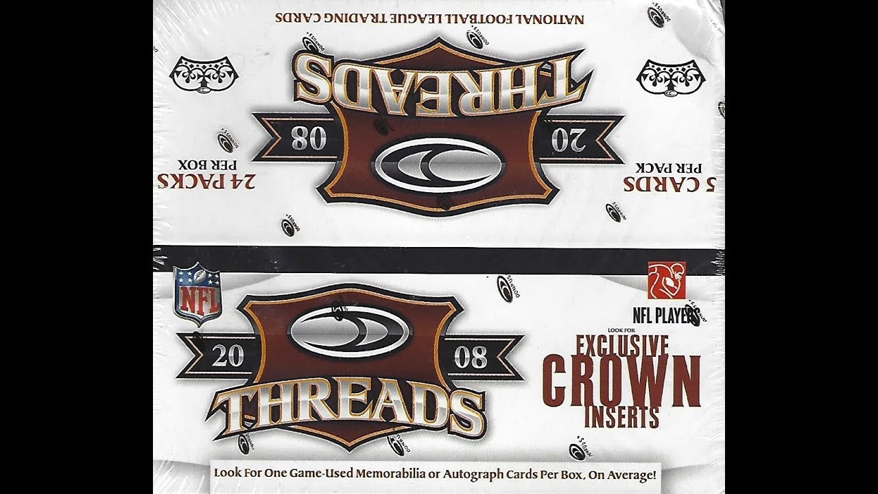 2008 Donruss Threads Football Retail Box Break / RPA