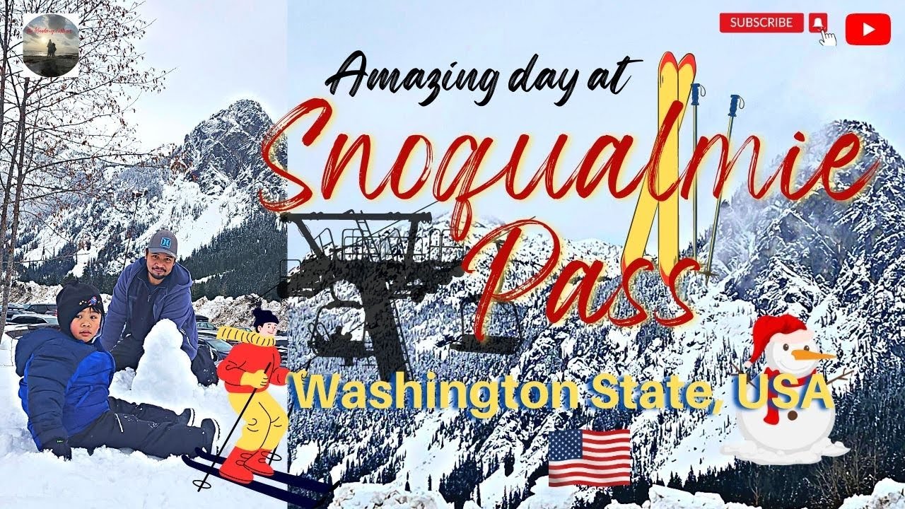Fun Day at The Summit of Snoqualmie Pass #Ski #travel #usa #snow #alpine