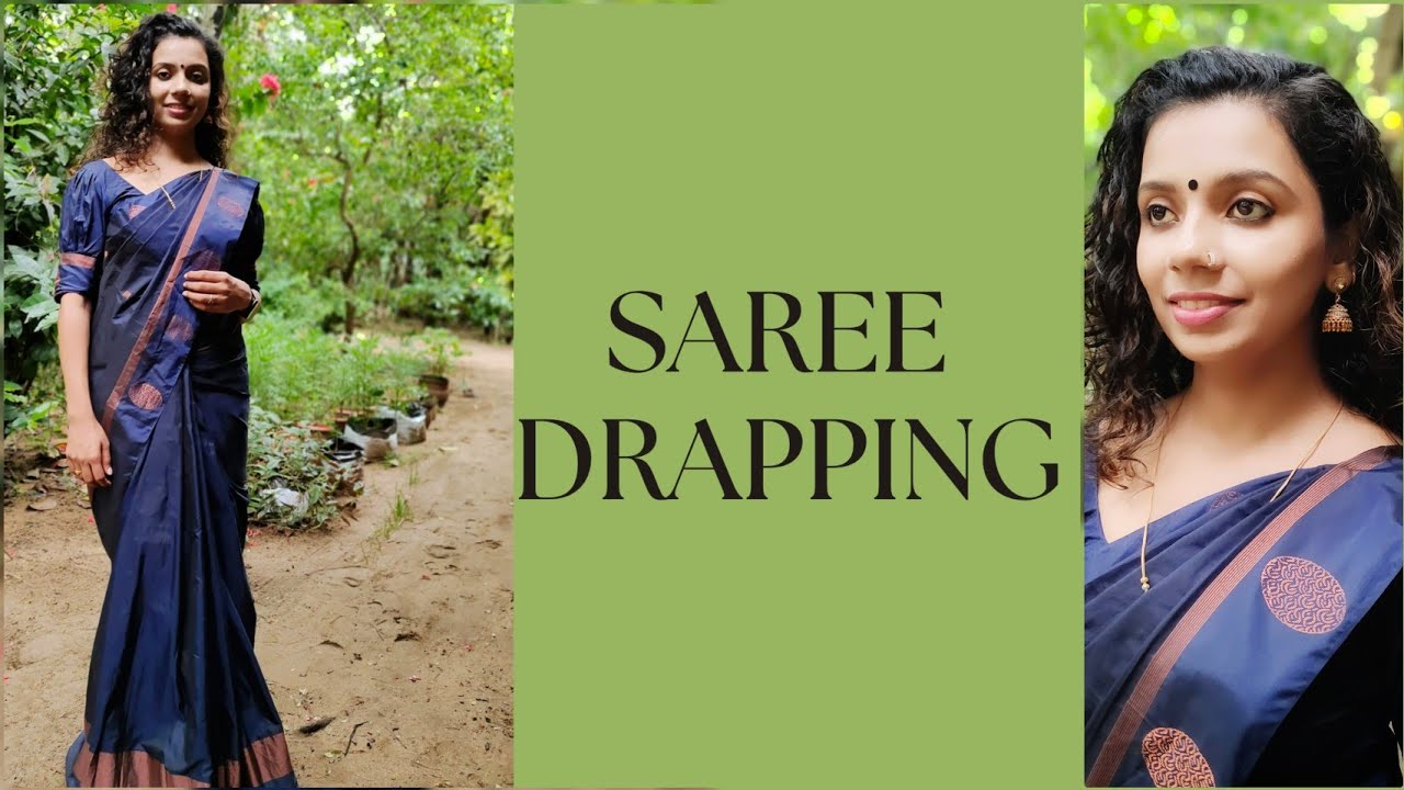 Saree Drapping | തുടക്കകാർക്ക് എളുപ്പം സാരി ഉടുക്കാം | Simple Tips and Tricks for Saree Drapping