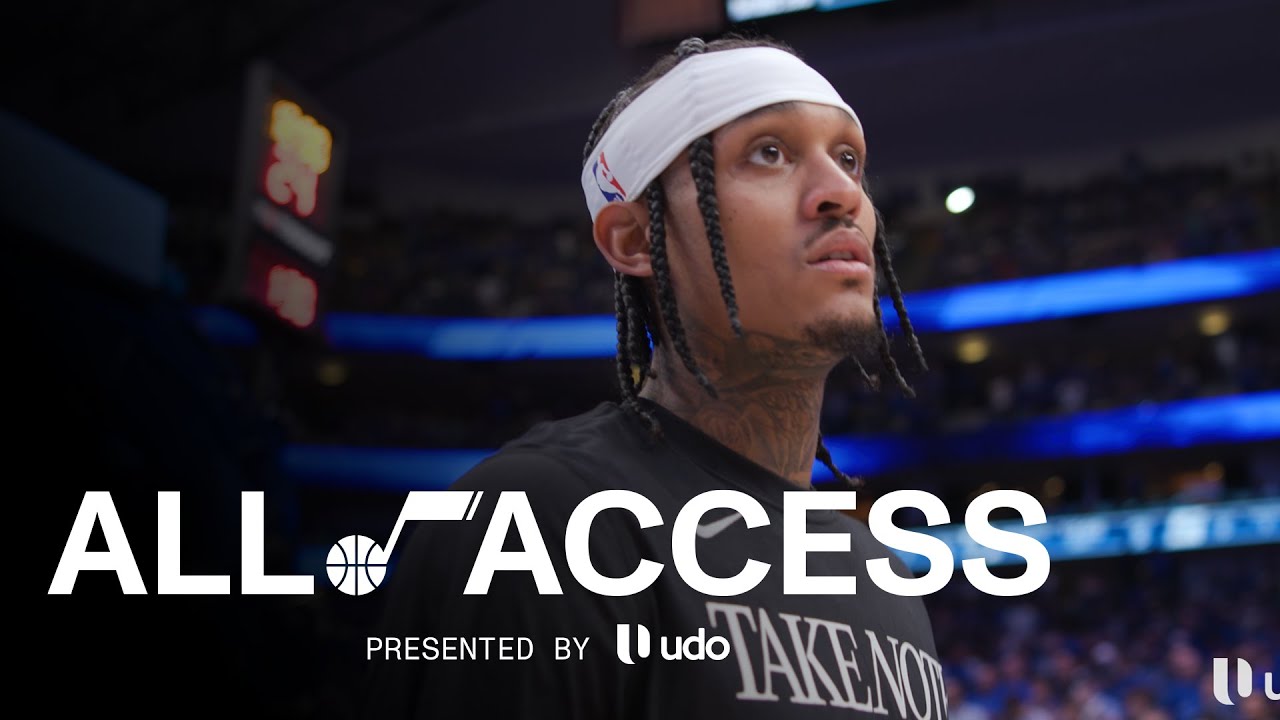 NBA Playoffs—Behind-the-scenes in Dallas 🤠 | UTAH JAZZ | All-Access presented by UDO