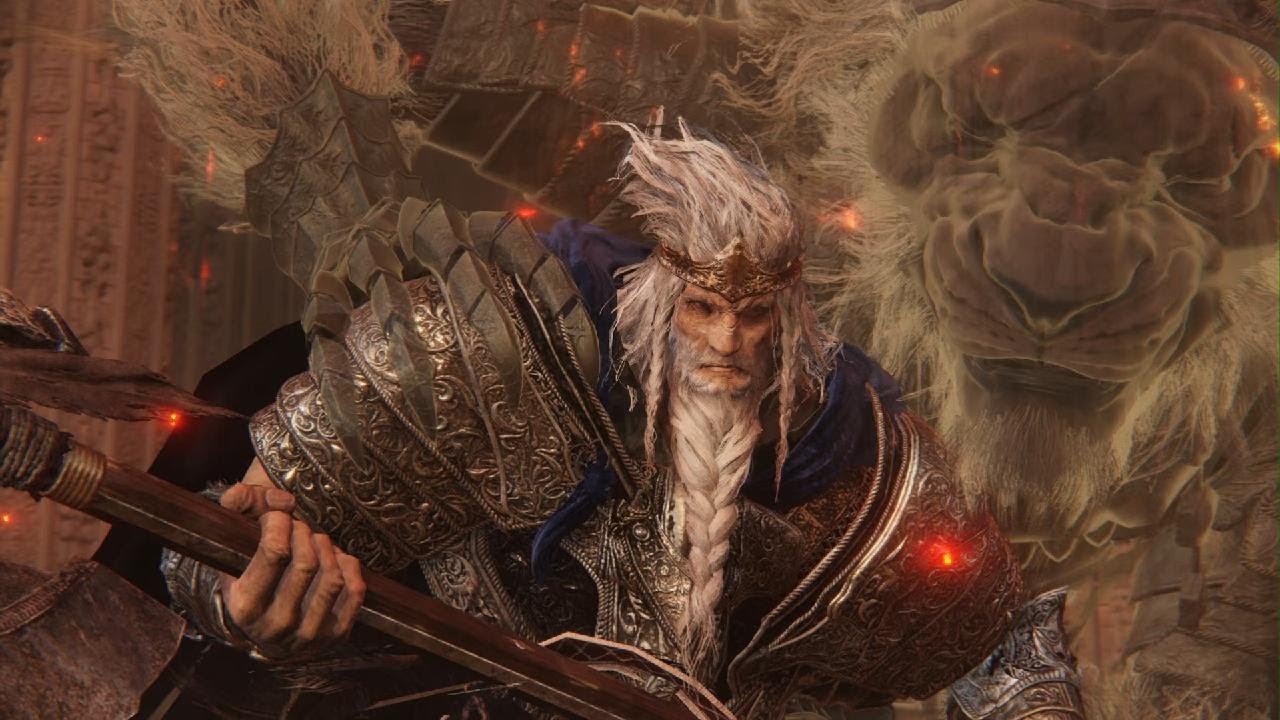 Elden Ring Godfrey, First Elden Lord Boss Fight