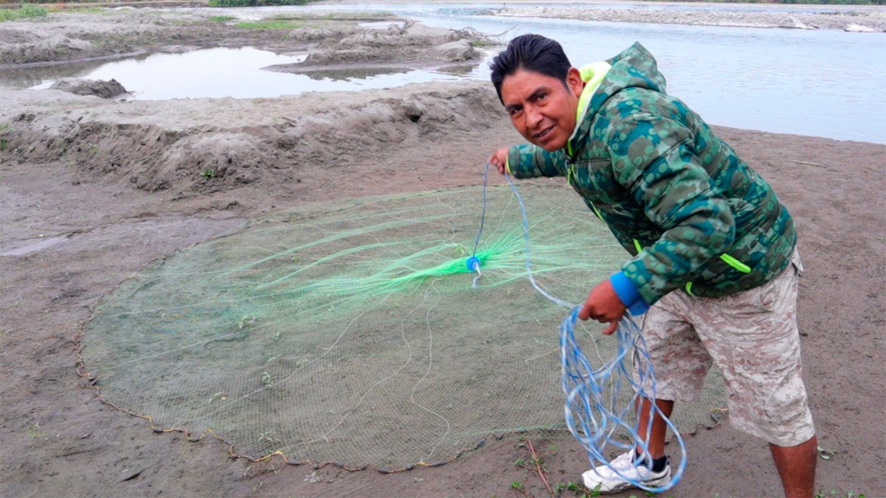 Como Lanzar Atarraya de pesca Correctamente | how to throw a cast net