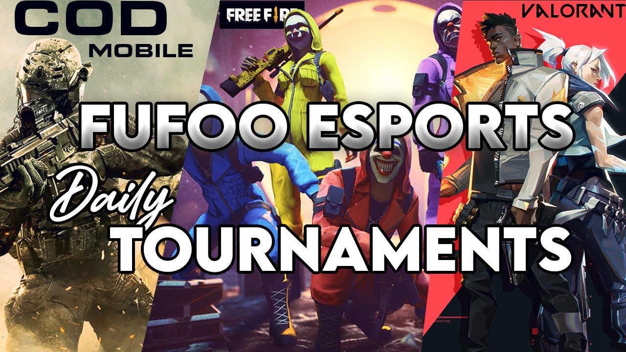 Free Daily Tournament With Prizepool For Underdogs|FREE ENTRY|CALL OF DUTY|FREE FIRE|VALORANT😍😍