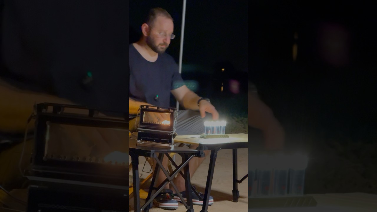 Air Light Lanterns Wireless by Cargo container #trending  #shorts #camping #jordan #lanterns