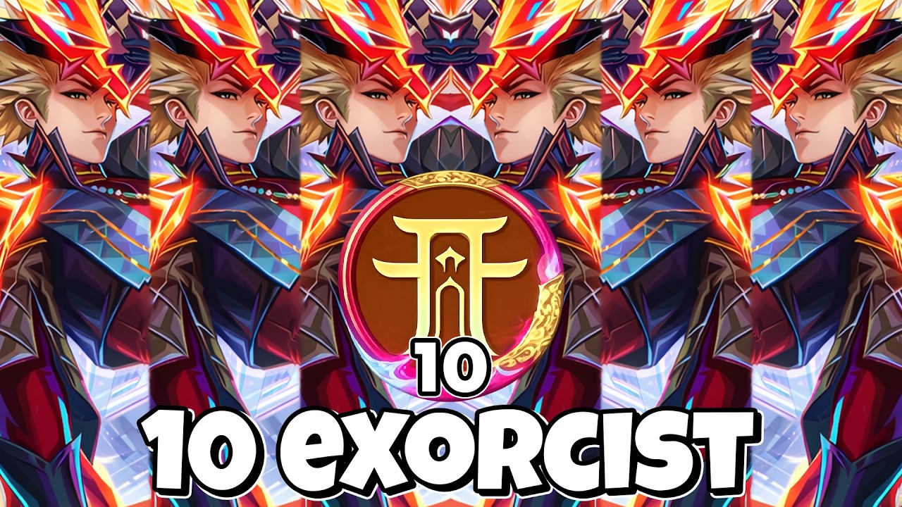 AKHIRNYA 10 EXORCIST ITU NYATA!! AUTO KAGEBUNSHIN 300 JUTA BAYANGAN WOI!! MAGIC CHESS GO GO