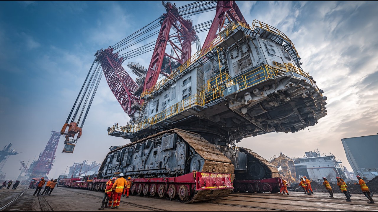 The Most Powerful Machines at Work – Heavy Industry and Modern Engineering Projects