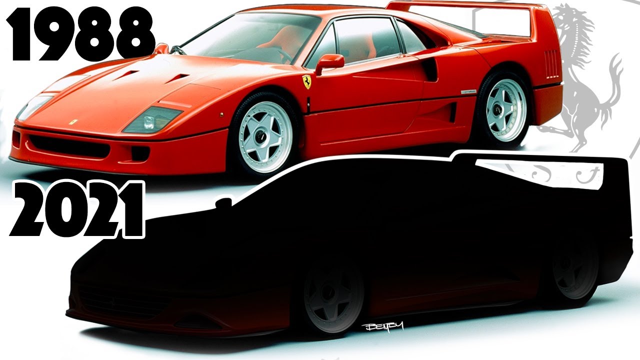 Ferrari F40 Redesign - What if it was built in 2021?