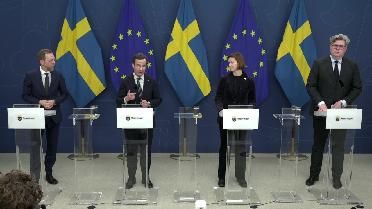 Pressträff efter möte i Rådet för kvinnofrid