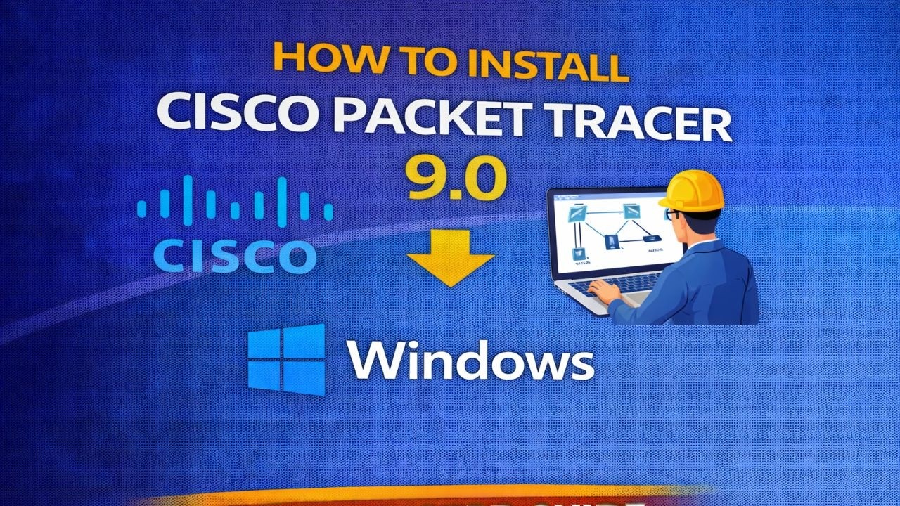 Как скачать и установить Cisco Packet Tracer 9.0 на Windows 11/10 | обновление 2026 года
