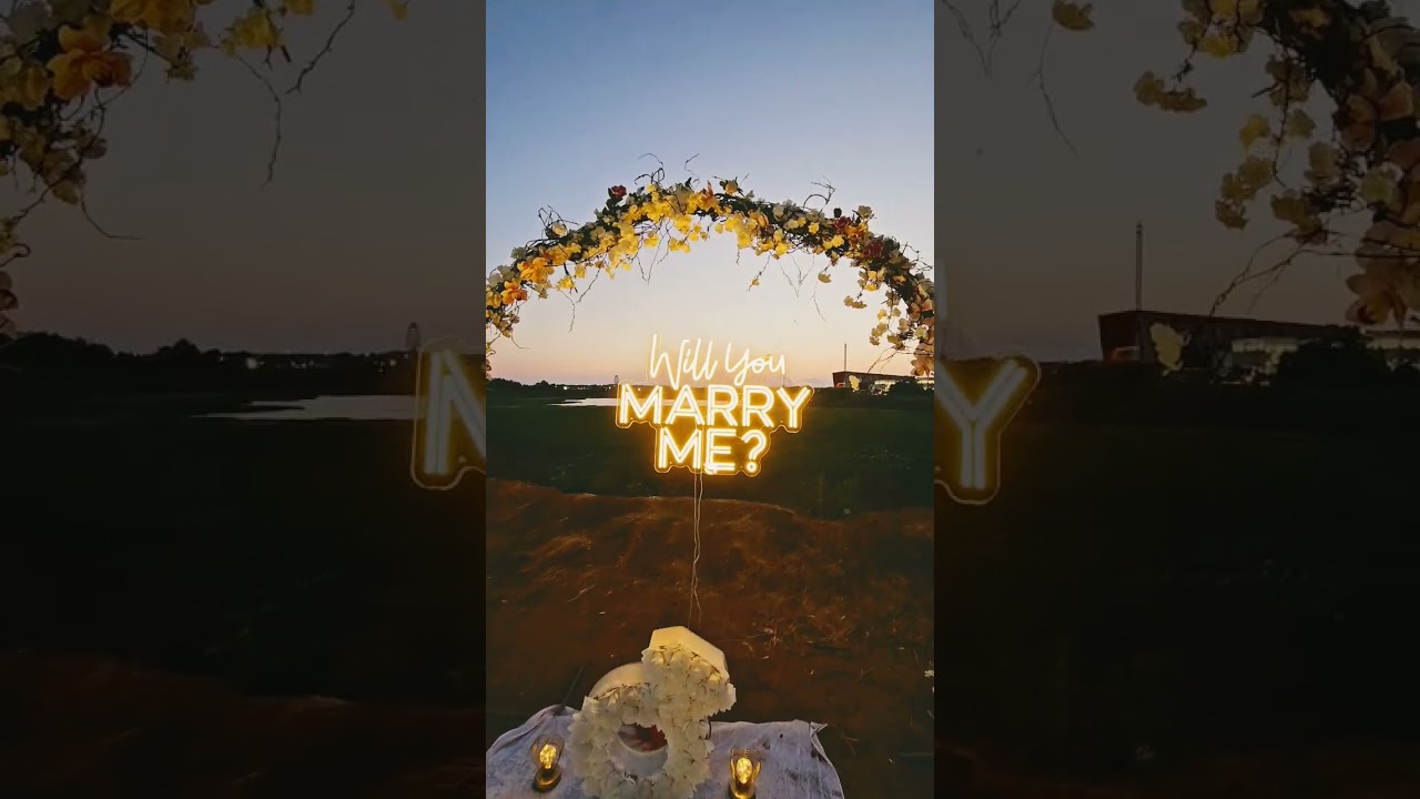 הצעת נישואין בראשון לציון באגם יס פלאנט ❤️ הצעד לאושר 0535257768 פשוט מושלם