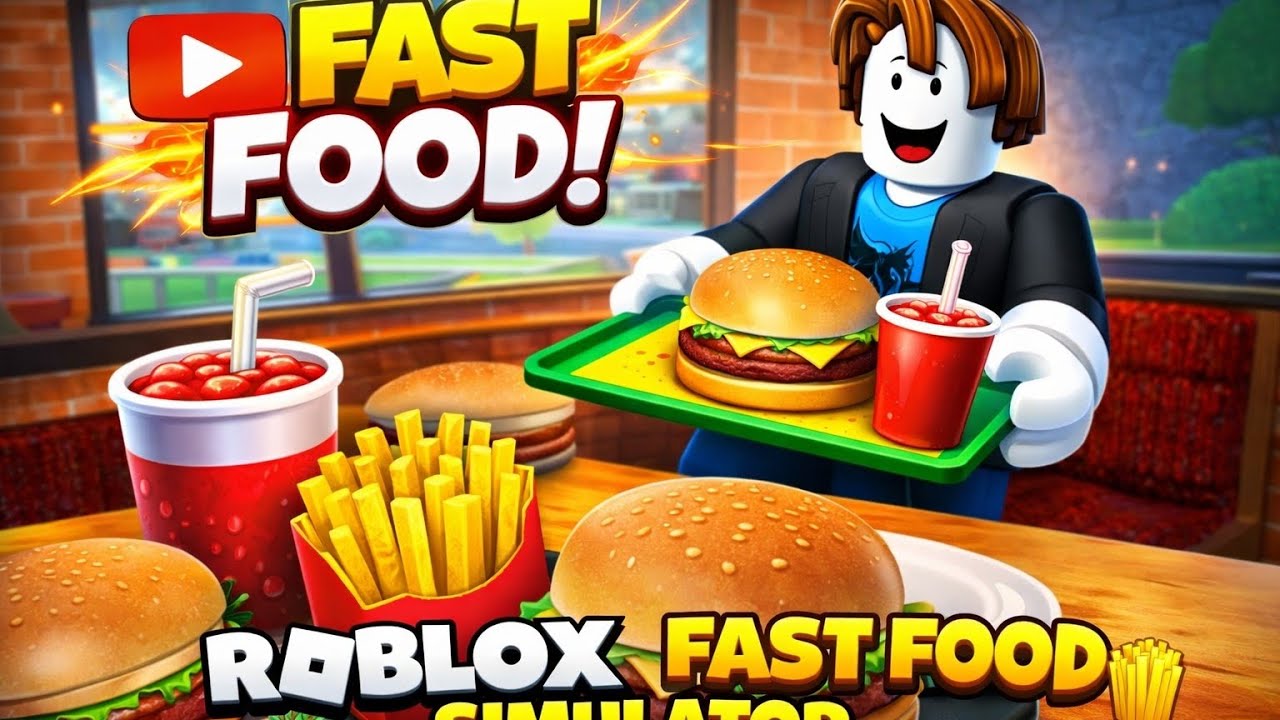 🍔 FAST FOOD BOSS! | Roblox Simulator