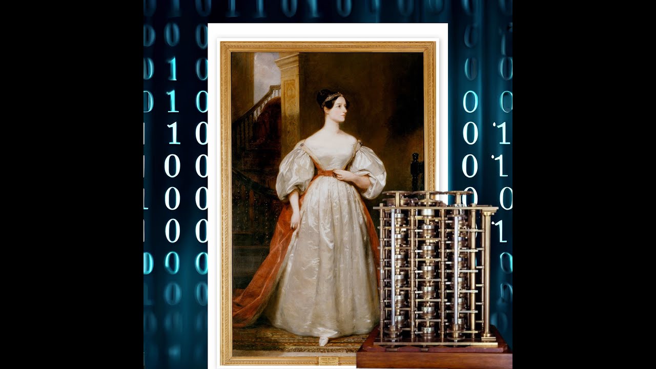 Ada Lovelace.Pierwsza Pierwsza  Programistka Komputerowa.