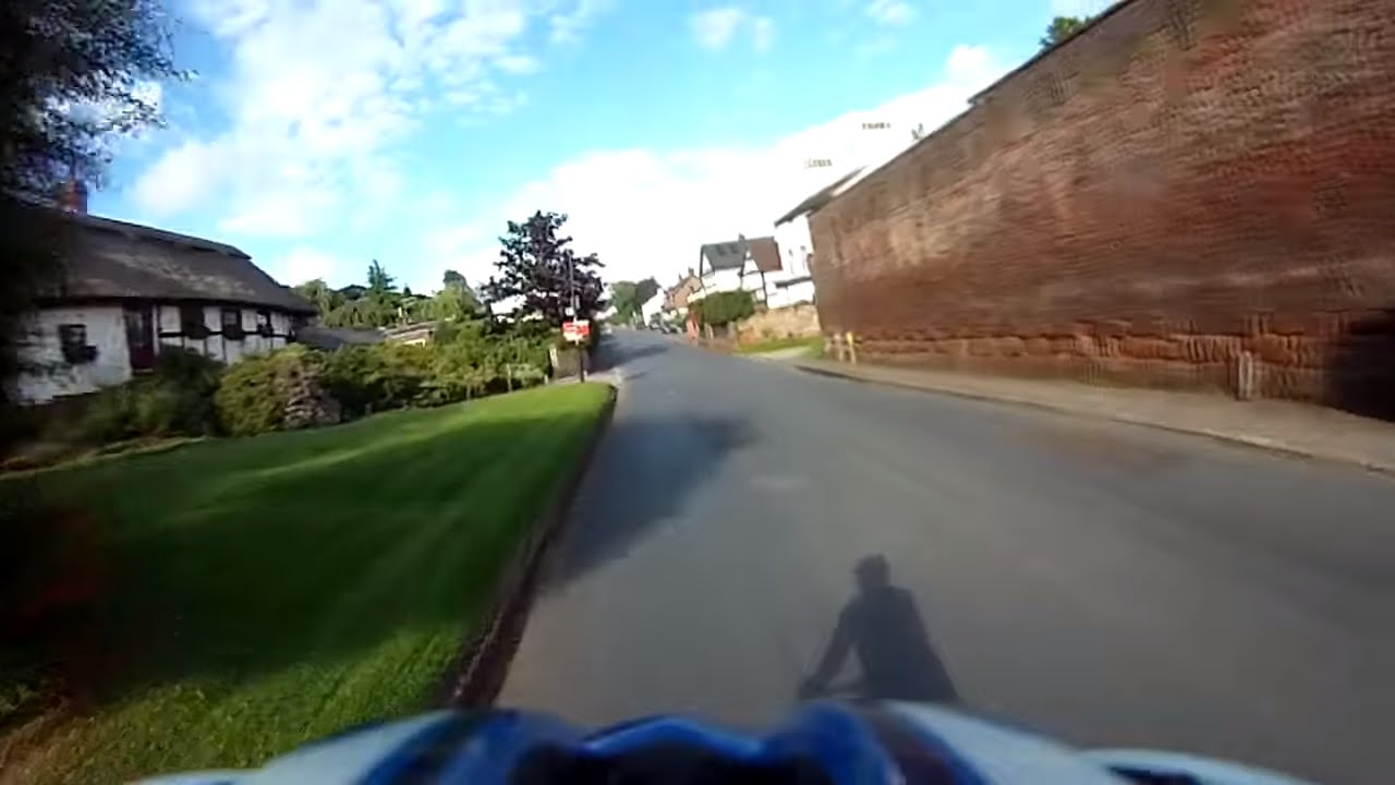 Summer evening ride on the Wirral.
