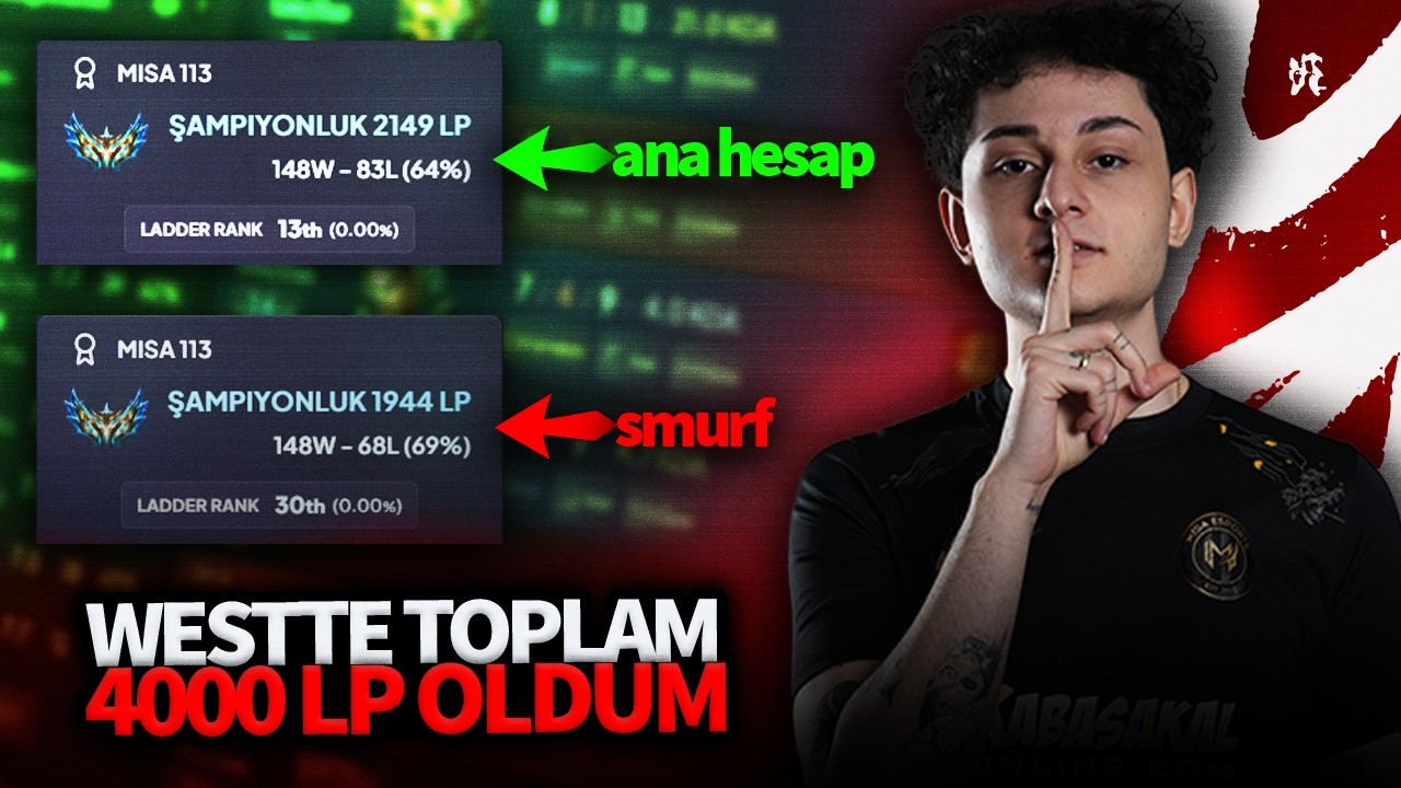 WESTTE TOPLAM 4000LP OLDUM | MISA 113