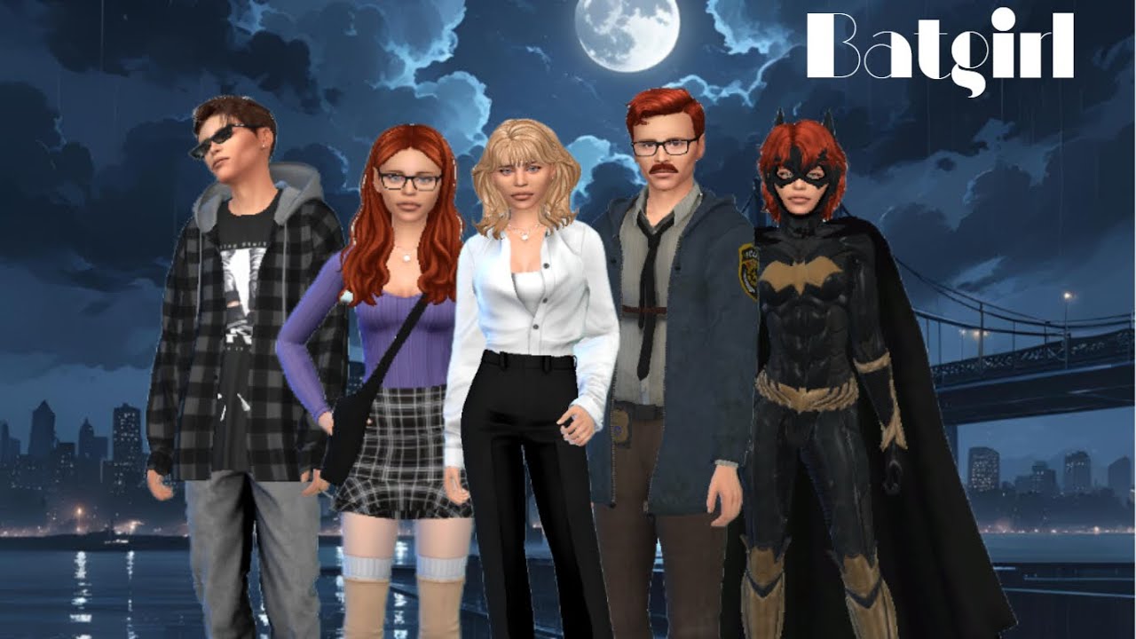 Sims 4 | Oracle (Barbara Gordon) & Batgirl (Carrie Kelley) + CC Links