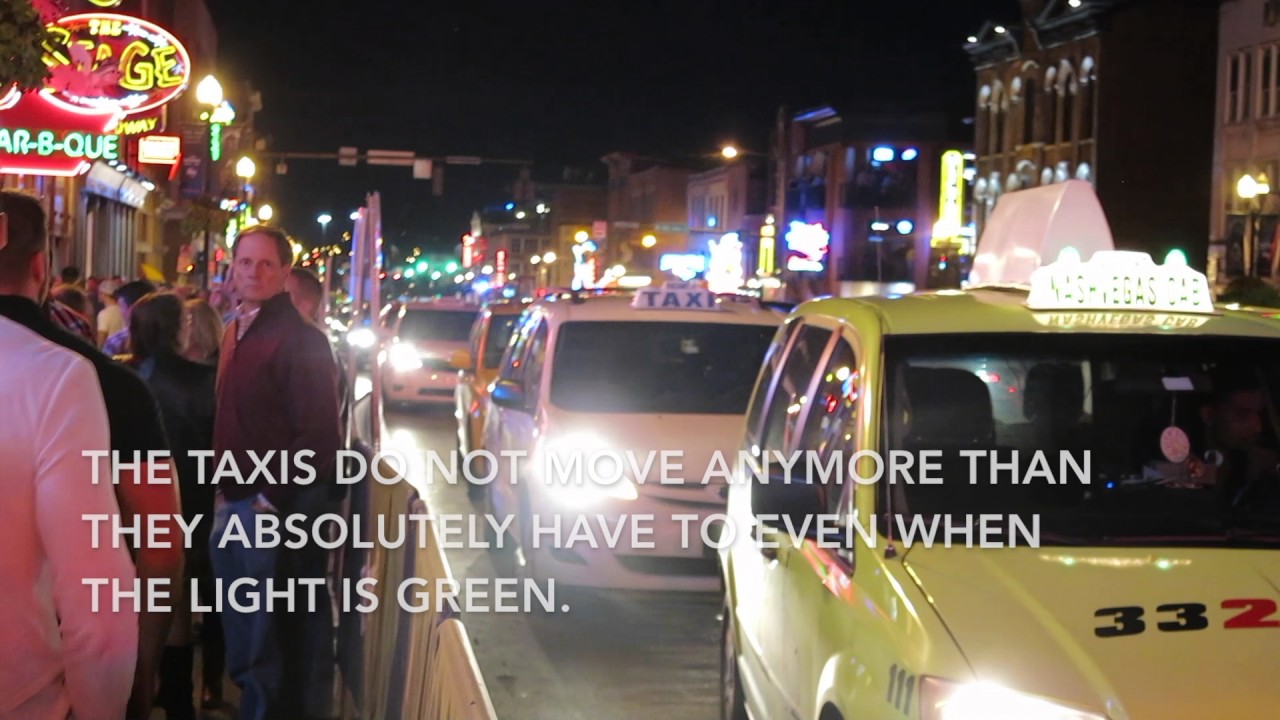 Lower Broadway Taxis vs. Musicians 10 21 2016