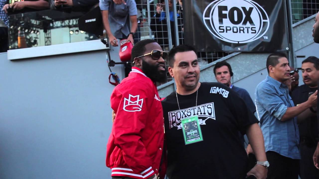 Adrien Broner leaves StubHub Center