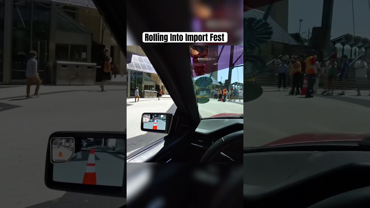 POV: Rollin Into The MCC #benz #racecar #importfest #cars #pov