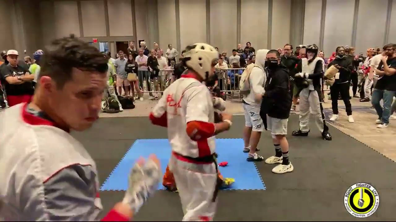 Mens Black belt Point Fighting - Battle of Atlanta - Sport Karate Tournament