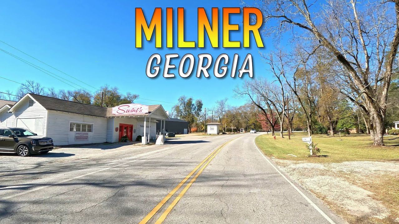 Milner Georgia Driving Through