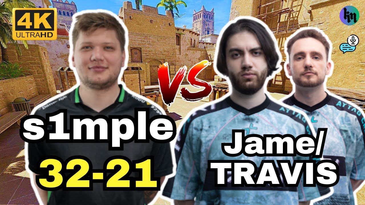 s1mple (32-21) SoloQ vs Jame/TRAVIS (mirage) | Jan 28, 2025 | CS2 POV/DEMO