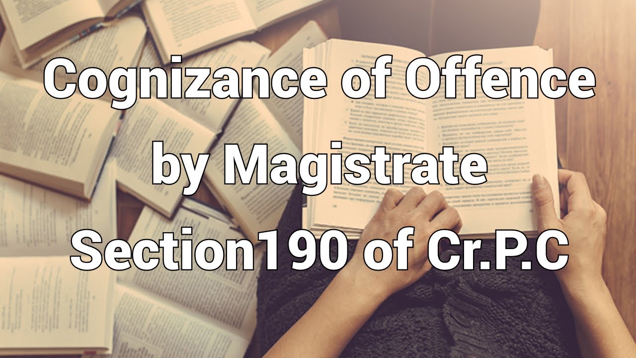 Cognizance of Offence by Magistrate Section190 of Cr.P.C | in Telugu