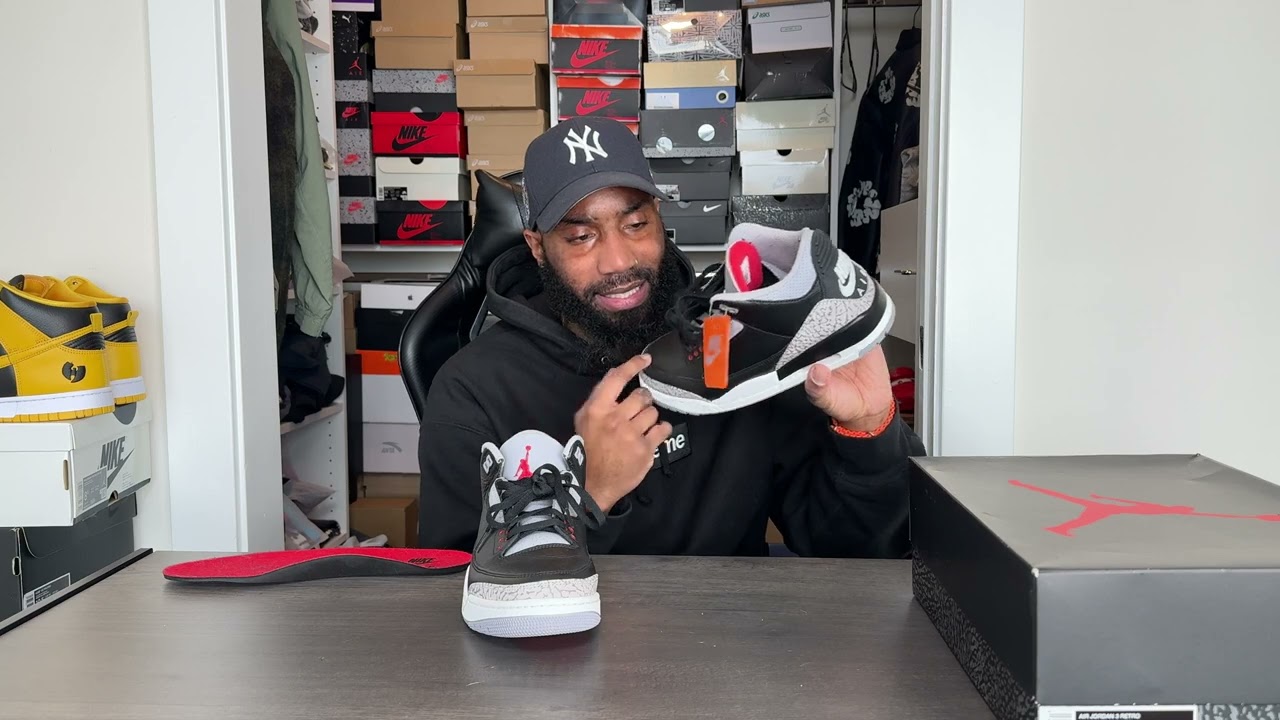 Я носил Air Jordan 3 Black Cement 3 в течение 10 дней подряд. Как они держатся?