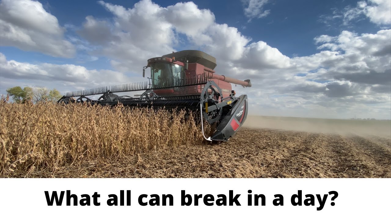 2 Broken Corn Heads and a Drone Crash