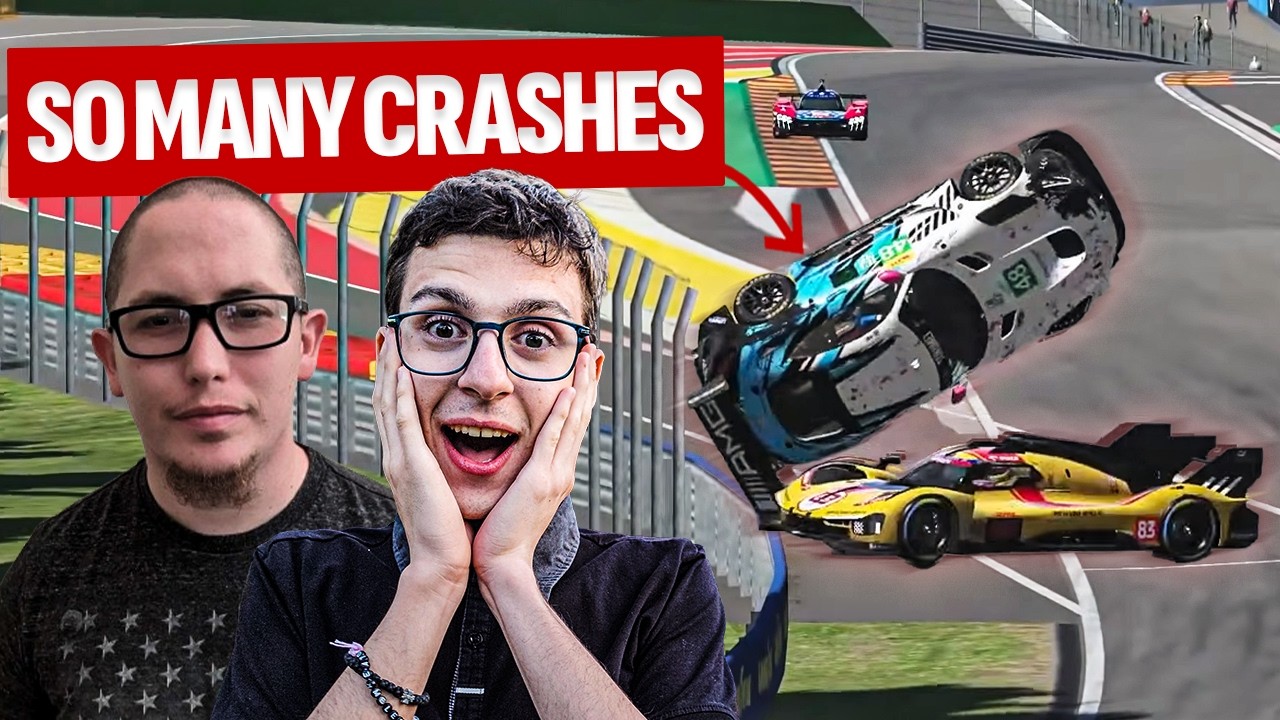 Наша ПЕРВАЯ гонка Le Mans Ultimate была просто безумной&hellip;