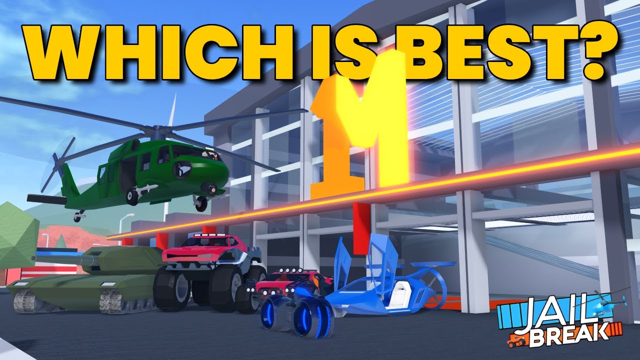 Which is the BEST 1M Vehicle in Roblox Jailbreak in 2025?
