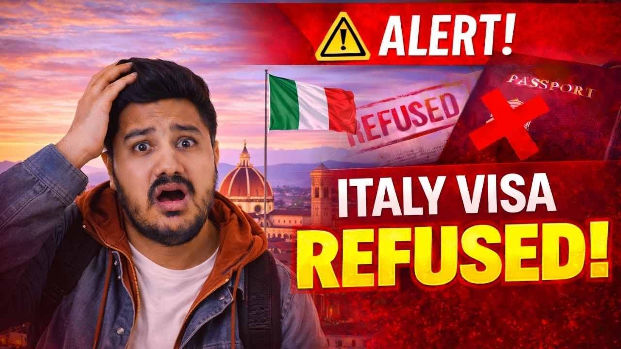 Italy Tourist Visa Refusal Reasons | Visa Reject Kyun Hota Hai?