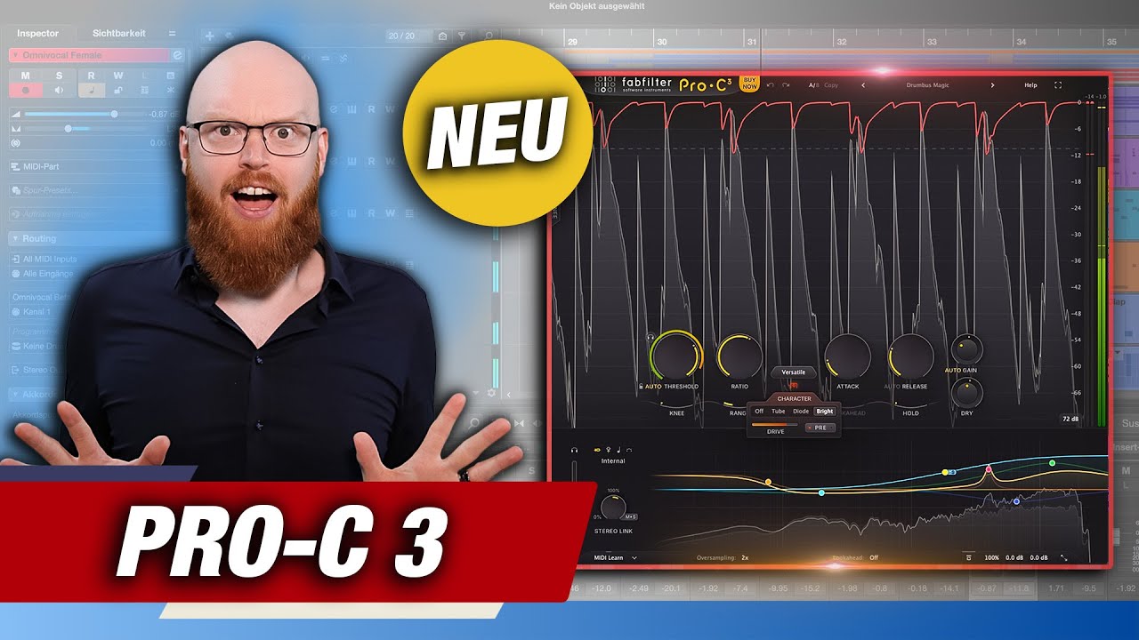 FabFilter Pro-C 3 ist da! + UAD & Waves geschenkt