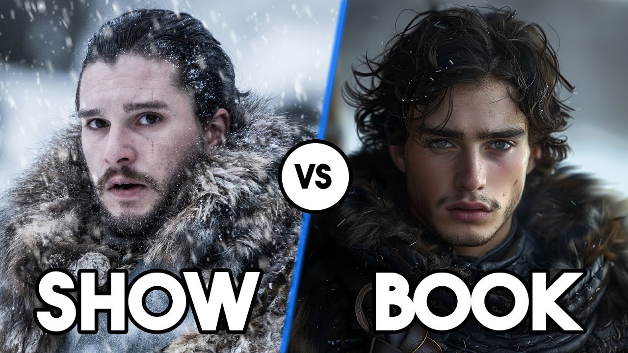 How GAME OF THRONES characters look in the BOOKS! (Starks) | AI GENERATED