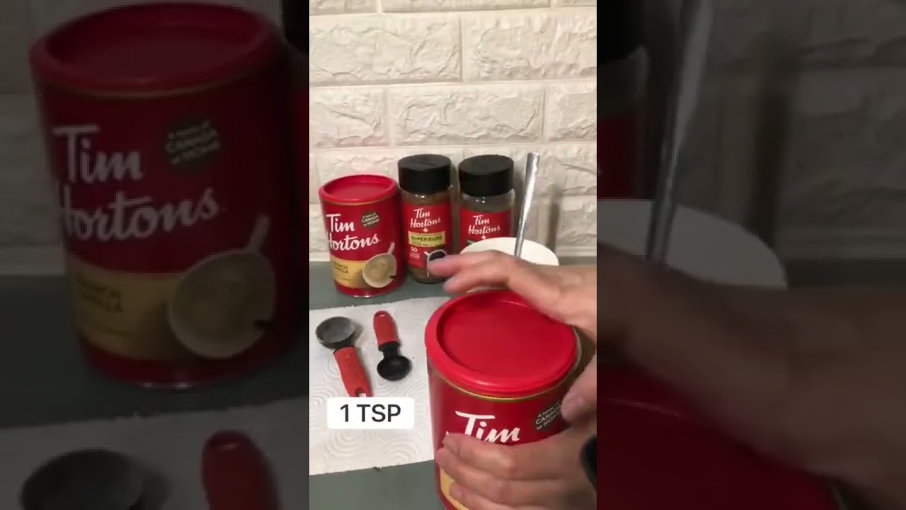 How to make #timhortons french vanilla at home #frenchvanilla #cappuccino #howto #london #canada