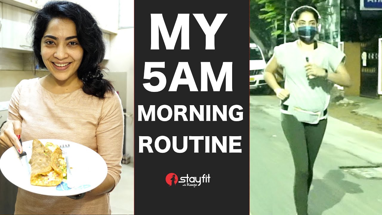 My 5 AM Morning Routine | Stay Fit With Ramya
