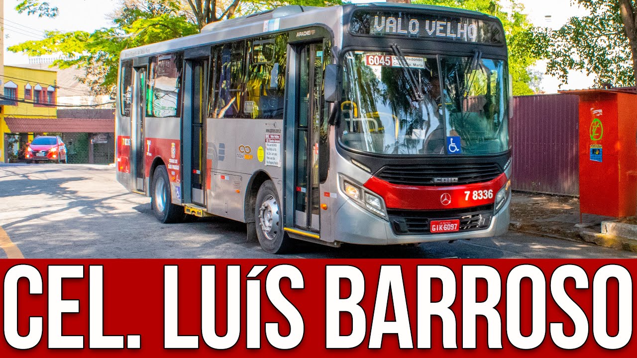 Rua Coronel Luís Barroso - Movimentação de Ônibus #814