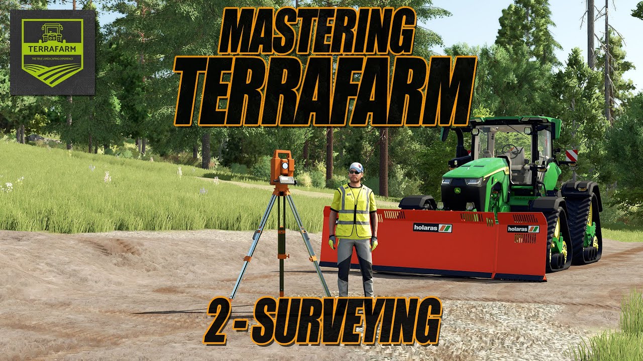 Освоение TERRAFARM - 2 - Геодезия - Farming Simulator 25