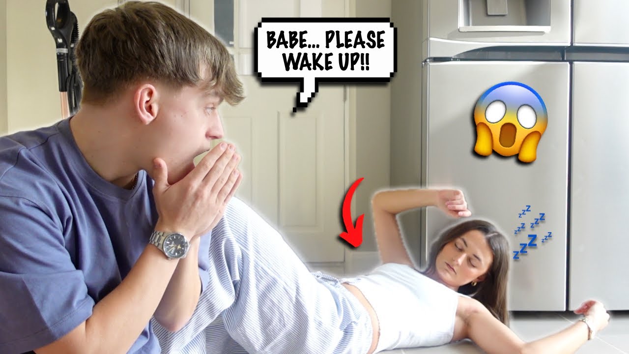 Потеряла сознание во время готовки. Розыгрыш над моим парнем! *СМЕШНО* 😱😂