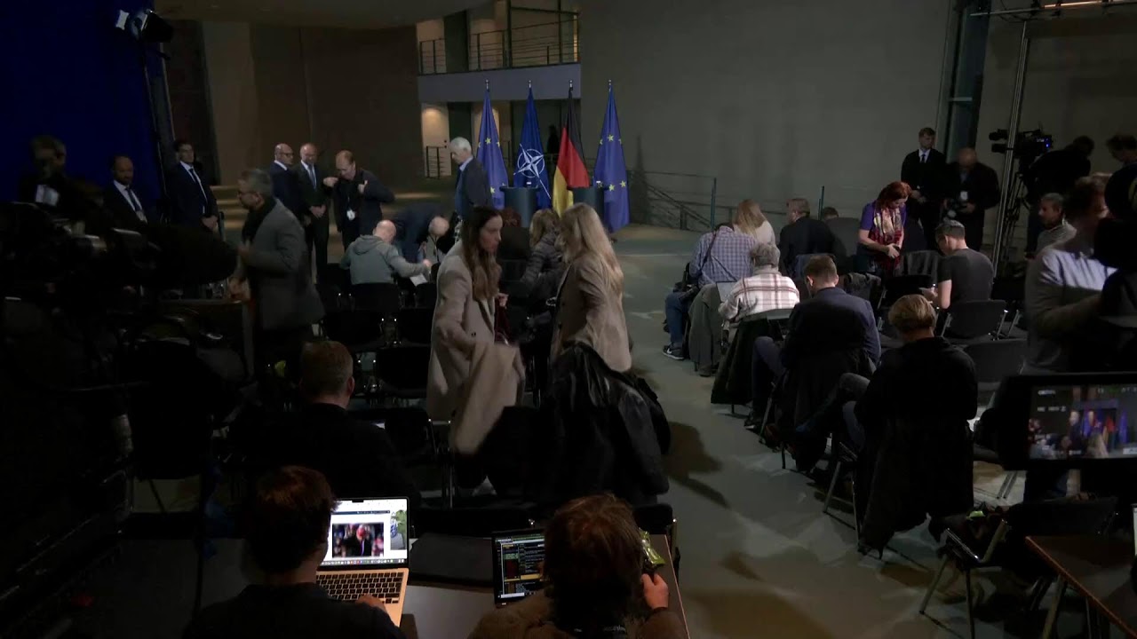 NATO: Scholz and Rutte speak to reporters in Berlin