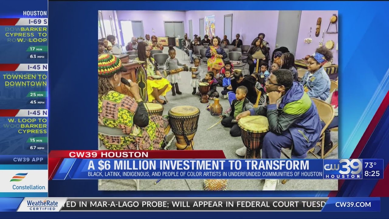 CW39 Sharron Melton Talks to Houston Group Saving Art & Music with $6 million initiative