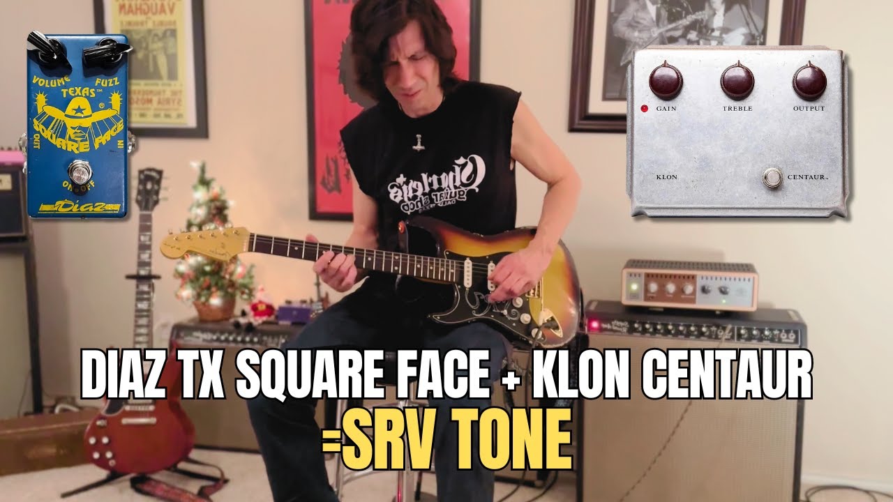 SRV TONE: Diaz Texas Square Face with Klon Centaur!